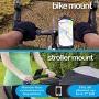 Uber Bike Phone Mount, Silicone Handle Bar Mount for Bicycle, Stroller, Shopping Cart, Motorcycle, Car Headrest, Fits Most iPhones, Pixel, Galaxy, Nokia, and More, for Smart Phones 4” to 5.7”, 44257