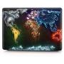 Se7enline Old MacBook Pro 13 inch Case 2009-2012 Plastic Hard Shell Case for MacBook Pro 13-inch with CD-ROM Model A1278 with Keyboard Cover, Screen Protector,World Map