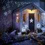 Toodour Icicle Christmas Lights, 432 LED 35.4ft 8 Modes Icicle String Lights with 72 Drops, Window Curtain Fairy Icicle Lights, Icicle Fairy Twinkle Lights for Christmas, Party, Holiday (White)