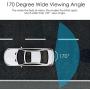 Backup Camera for Car,HD Car Rear View Camera,IP67 Waterproof, 170 Degree Wide View Angle,Night Vision Reverse Camera for Cars Jeep Trucks SUV RV Van
