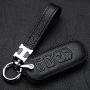 Jazzshion Leather Smart Key Cover Case Jacket Protector Holder for 2017 Mazda 3 6 Miata MX5 CX-5 CX-7 CX-9 SPEED3 4 Buttons Smart Key Fob Remote