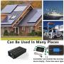 SL Euthtion 3000W Pure Sine Wave Power Inverter 12V DC to 120V AC 60HZ with LCD Display, USB Port, Wireless Remote Control（10M）, Solar, Outdoor