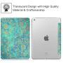 Fintie Case for iPad Mini 3/2 / 1 - Lightweight Smart Slim Shell Translucent Frosted Back Cover Protector Supports Auto Wake/Sleep for iPad Mini 1 / Mini 2 / Mini 3, Shades of Blue