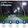Hyperikon LED Light Bulb 45W=250W, High Efficiency Corn Bulb, Omnidirectional, E26 Base, UL, Crystal White, 4 Pack