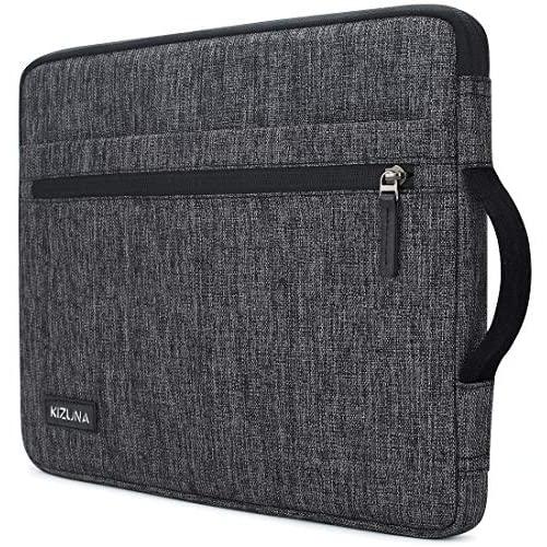 KIZUNA Laptop Sleeve 11 Inch Water-Resistant Computer Case Hand Bag for 12.9'' iPad Pro 2020/12.4'' Surface Laptop Go/12.3'' Surface Pro 7/13'' Surface Pro X/13.4'' DELL XPS 13/MateBook 13/Samsung,Grey