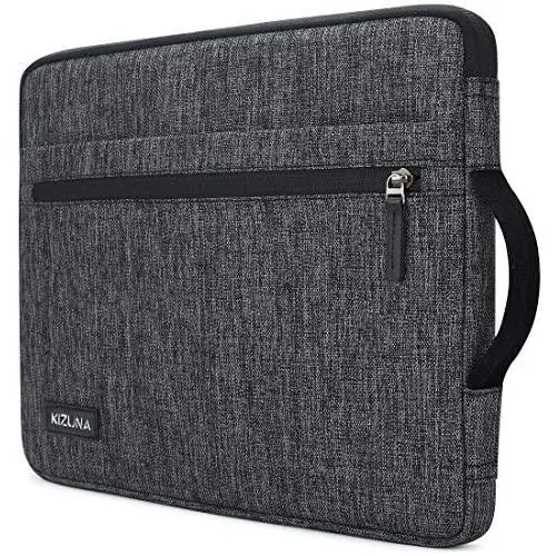 KIZUNA Laptop Sleeve 11 Inch Water-Resistant Computer Case Hand Bag for 12.9'' iPad Pro 2020/12.4'' Surface Laptop Go/12.3'' Surface Pro 7/13'' Surface Pro X/13.4'' DELL XPS 13/MateBook 13/Samsung,Grey