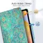 Fintie Rotating Case for Samsung Galaxy Tab S6 Lite 10.4 2020 Model SM-P610 (Wi-Fi) SM-P615 (LTE), [Built-in S Pen Holder] 360 Degree Swivel Stand Cover Auto Sleep/Wake, Shades of Blue