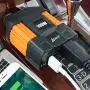 Ampeak 100W Car Power Inverter DC 12V to 110V AC Converter with 2.1A USB Car Adapter