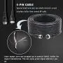 Backup Camera System Kit for RV Van Camper Box Truck, IP69 Waterproof 175º Wide View Angle & 7 inch LCD Adjusting Monitor for Front and Reversing (CW-BUS-70)