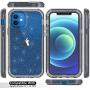 Cyberowl Compatible with iPhone 12 Case/iPhone 12 Pro Case 6.1 inch with Built-in Screen Protector Full-Body Rugged Slim Fit Shockproof Hard Plastic & Soft TPU Resistant Cover (GW09 Glitter Black) Cyberowl Compatible with iPhone 12 Case/iPhone 12 Pro Case 6.1 inch with Built-in Screen Protector Full-Body Rugged Slim Fit Shockproof Hard Plastic & Soft TPU Resistant Cover (GW09 Glitter Black)