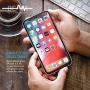[4 Pack] Screen Protector for iPhone X, iPhone XS, iPhone 11 Pro, Beam Electronics Tempered Glass Screen Protector- 99% Touch Accurate with Easy Installation Tray and Accessories