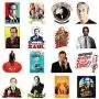 50 Pcs Waterproof Vinly Anime Stickers Pack for Better Call Saul,Funny Stickers for Laptop MacBook Skateboard Flasks Waterbottles Phone,Non-repeative Stickers for Kids Teens Boys Girls Toddlers.