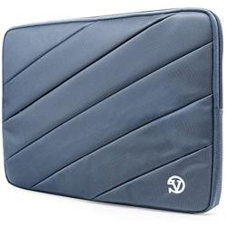Vangoddy Shock Absorbent Carrying Quilted Sleeve Blue Travel Case for Fujitsu Lifebook 11.3 inch 12.5 inch Laptop Tablets