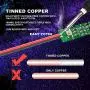 CARLITS 50FT 18AWG Extension Cable Wire Cord 15m Stranded Tinned Pure Copper 18 gauge 2 wire Red&Black Hookup Electrical Wire 12V/24V DC for Led Strips Single Color 3528 5050 2835,Ribbon Tape Lighting