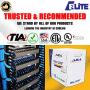 CAT6 Riser (CMR), Ethernet Cable 1000ft, No Spline, Unshielded Twisted Pair (UTP) 23AWG, Solid Pure Bare Copper, 550MHz, UL Certified, Easy to Pull (Reelex II) Box, Bulk Networking LAN Cable