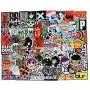 Band Stickers 100 Pcs Rock and Roll Music Stickers, Vinyl Waterproof Stickers for Personalize Laptop, Electronic Organ, Guitar, Piano, Helmet, Skateboard, Luggage Graffiti Decals Band Stickers 100 Pcs Rock and Roll Music Stickers, Vinyl Waterproof Stickers for Personalize Laptop, Electronic Organ, Guitar, Piano, Helmet, Skateboard, Luggage Graffiti Decals