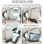 Universal Car Headrest Mount Monitor - 10.5 Inch Vehicle Multimedia CD DVD Player - Smart Audio Video Entertainment System w/HDMI & Hi-Res TV LCD Screen - Includes Mounting Bracket - Pyle PLHRDVD103