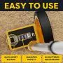 Scuddles Collapsible Measuring Wheel Measures Up To 10,000 Feet Perfect surveying Tool For Distance Measurment (Compact Wheel)