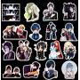 Black Butler Stickers for Water Bottles 50 Pack Cute,Waterproof,Aesthetic,Trendy Stickers for Teens,Girls Perfect for Waterbottle,Laptop,Phone,Travel Extra Durable Vinyl (Black Butler)