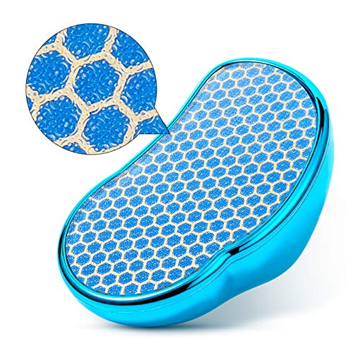 Foot Files Callus Scrubber Remover for Dead Skin Cracked Dry Wet,Pedicure Exfoliator to Remove Dead Hard Skin,Professional Foot File Rasp,Foot Scrub Care Tool (Blue)