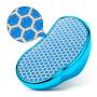 Foot Files Callus Scrubber Remover for Dead Skin Cracked Dry Wet,Pedicure Exfoliator to Remove Dead Hard Skin,Professional Foot File Rasp,Foot Scrub Care Tool (Blue)