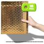 Bubble mailers 8.5 x 11 Padded envelopes 8 1/2 x 11. Pack of 10 Gold Cushion envelopes. Exterior Size 9.5 x 11 (9 1/2 x 11). Peel & Seal. Metallic foil. Mailing, Shipping, Packing, Packaging.