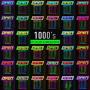 GLI Led Open Sign with Business Hours – Stand Out with 1000’s Color Combos to Match Your Brand, – Neon Flash, or Scroll – Programmable App, 15 x 16.5 inch