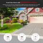 Wireless Driveway Alarm, Motion Detector, 1000FT Long Range, 36 Melodies, Outdoor Motion Sensor Alarm Weather Resistant-Home Security Alert System Monitor & Protect Indoor/Outside Property