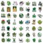 Weed Stickers, 100pcs Vinyl Marijuana Stickers for Adults Waterproof Laptop Stickers for Water Bottles, Bumper, Phone, Skateboard Stickers Decals