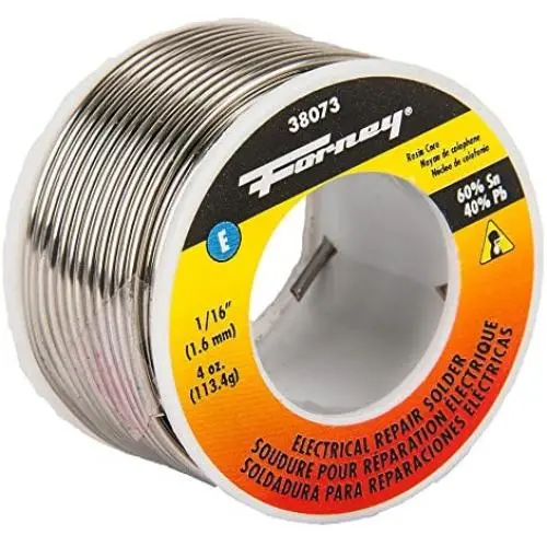 Forney 38073 Solder Rosin 1/16'', 4 oz.,Silver