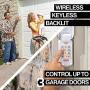 Genie Garage Door Opener Wireless Keyless Keypad - Safe & Secure Access - Compatible with All Genie Intellicode Garage Door Openers - Easy Entry into the Garage With a PIN - Model GK-R
