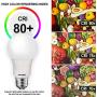 24 Pack LED Light Bulbs, 60 Watt Equivalent A19 LED Bulb, Soft White 2700K, Non-Dimmable, E26 Standard Base, UL Listed, 15000 Hrs, LED Light Bulb