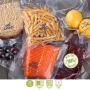 Wevac Vacuum Sealer Bags 8x50 Rolls 2 pack for Food Saver, Seal a Meal, Weston. Commercial Grade, BPA Free, Heavy Duty, Great for vac storage, Meal Prep or Sous Vide