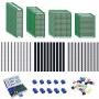 Smraza 100pcs Double Sided PCB Board Kit, Prototype Boards for DIY Soldering and Electronic Project Circuit Boards Compatible with Arduino Kits, 30PCS 40 Pin 2.54mm Male and Female Header Connector