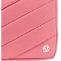 Vangoddy Shock Absorbent Carrying Quilted Sleeve Pink Travel Case for Fujitsu Arrow, Stylistic 9 inch to 10.5 inch Tablet PC