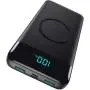 Wireless Portable Charger 30,800mAh 15W Wireless Charging 25W PD QC4.0 Fast Charging Smart LED Display USB-C Power Bank, 4 Output & 2 Input External Battery Pack Compatible with iPhone, Samsung, iPad
