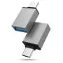 USB C to USB Adapter Pack of 2 USB C Male to USB3 Female Adapter Compatible with iMac 2021 iPad Pro 2021 MacBook Pro 2020 MacBook Air 2020 Dell XPS and Other Type C or Thunderbolt 3 Devices Space 